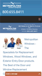 Mobile Screenshot of metropolitanwindows.com